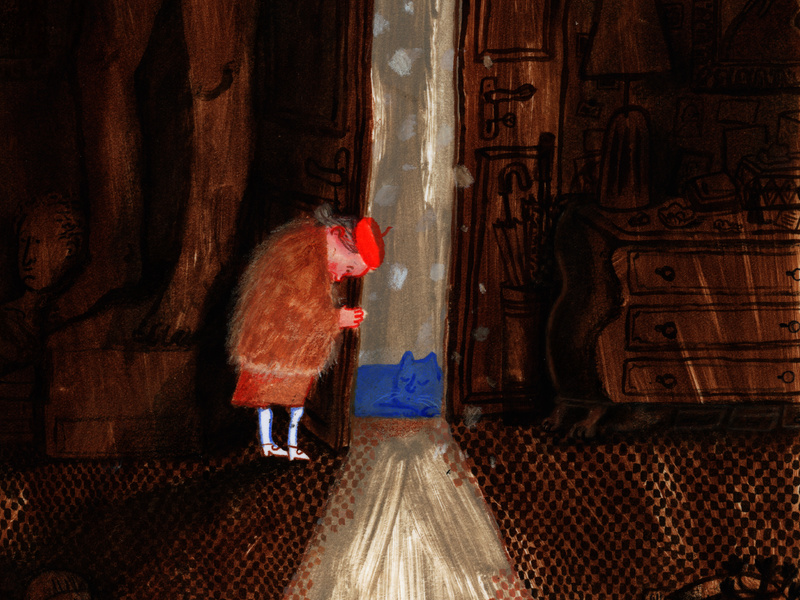 春雪 油彩画 油画-落日余晖装饰画油画高质量精美室内装饰画挂画制作